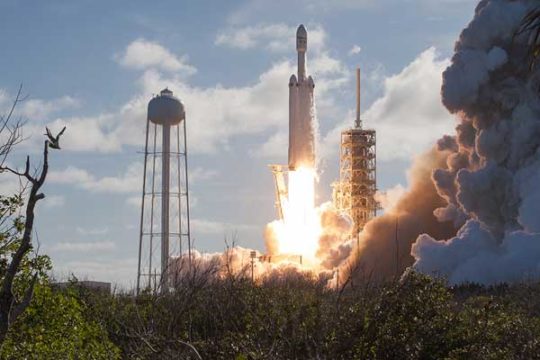 SpaceX Falcon Heavy launch