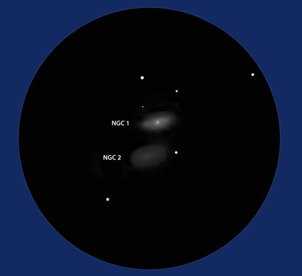 NGC 1 and 2 sketch