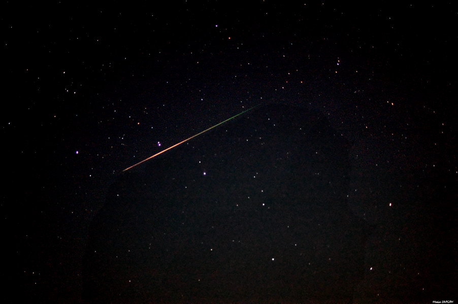 Perseid Meteor in Big Dipper | Monica Andreea DRAGAN - Sky & Telescope ...