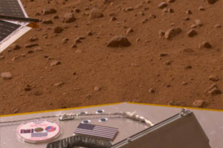 Mars from Phoenix lander