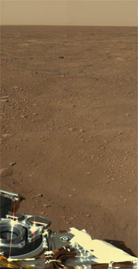 Mars from Phoenix lander