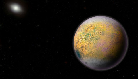 Illustration of Planet Nine