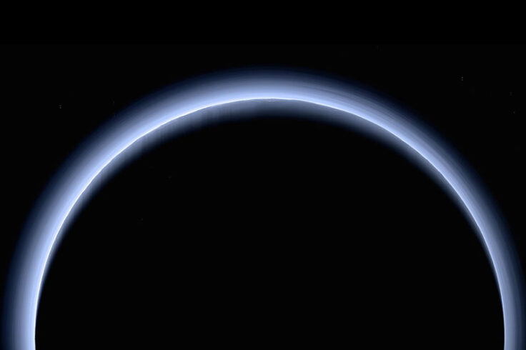 Pluto atmosphere