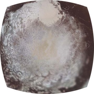 Pluto's northern half