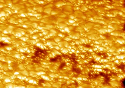 Solar surface in 3D