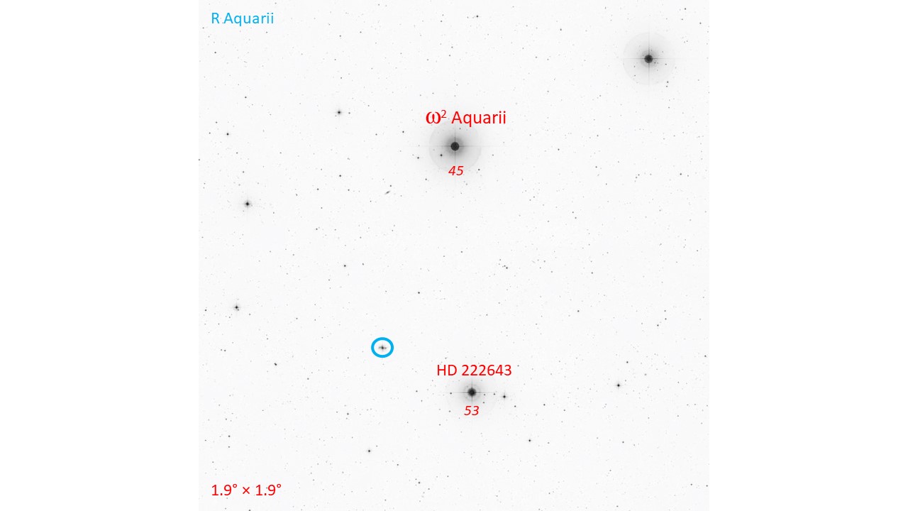 R Aquarii Finder Image