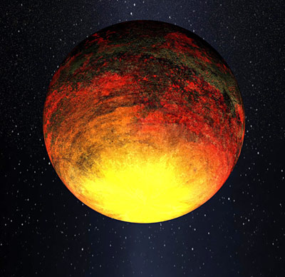 Kepler-10b artwork