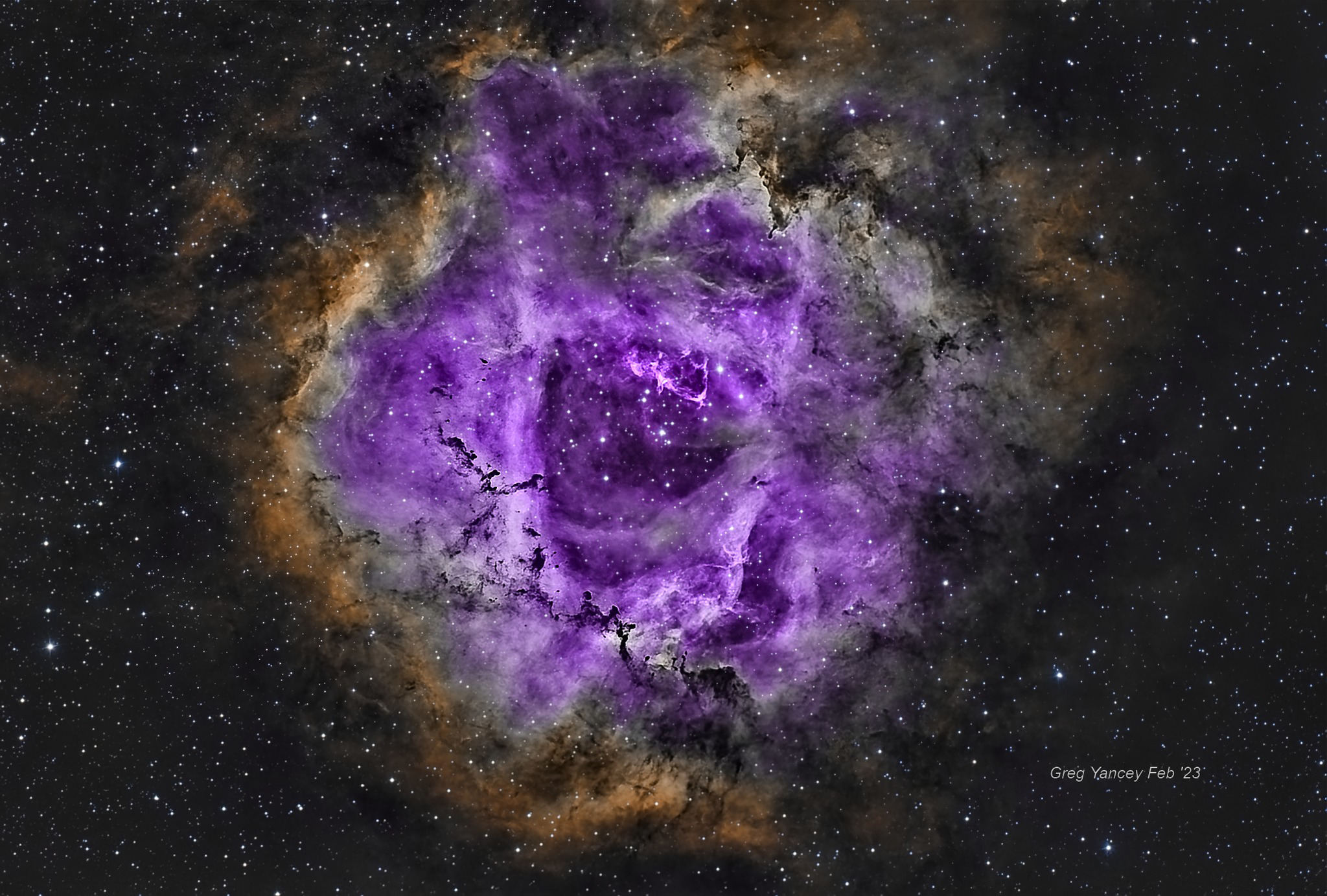 Rosette nebula ngc2244 sky telescope sky telescope