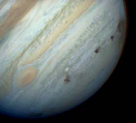 SL9 impacts on Jupiter