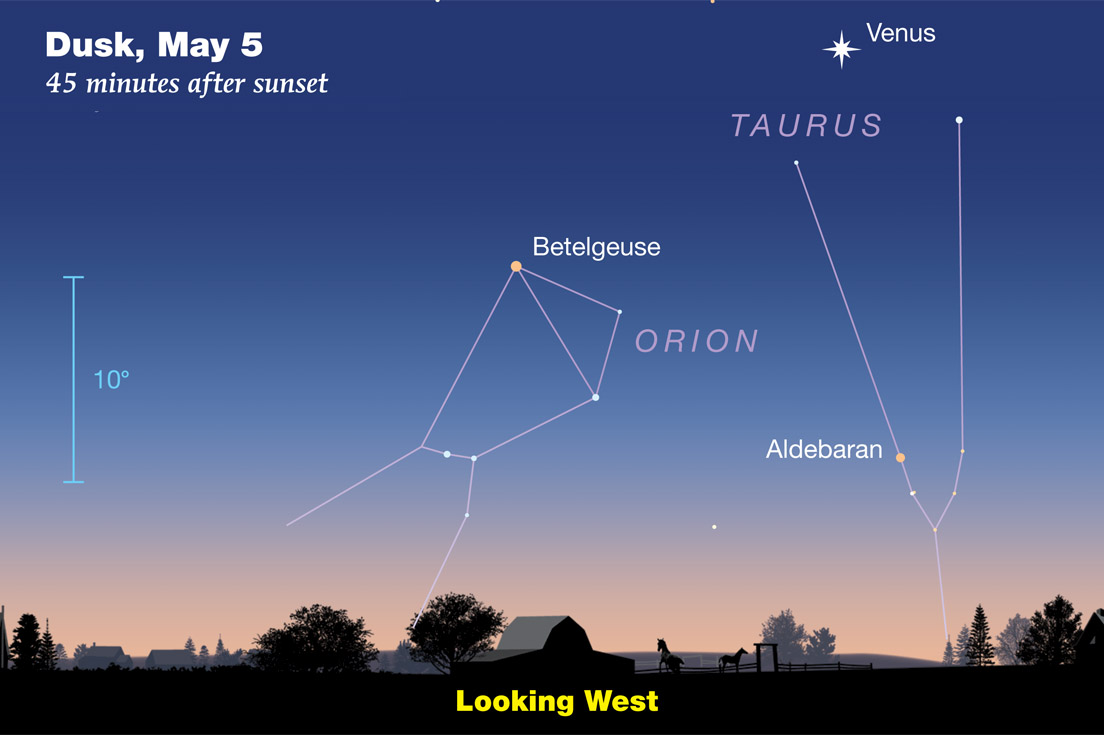 This Week s Sky at a Glance May 5 14 Sky Telescope Sky