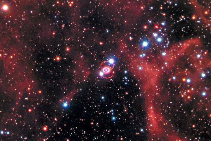 Supernova 1987A remnant, medium field