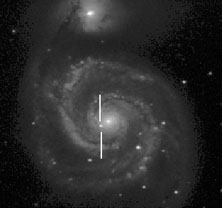 Supernova 1994I in Whirlpool Galaxy