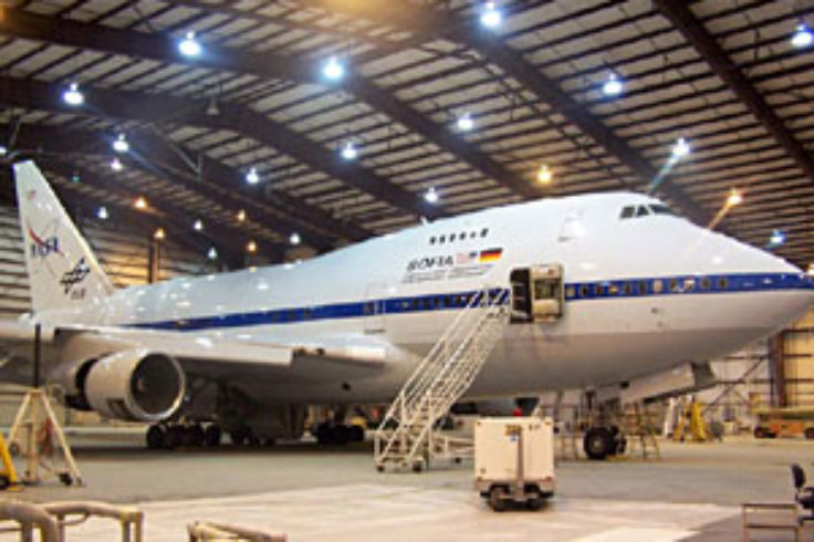 SOFIA in Hangar