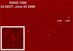 SOHO's 1500th Comet