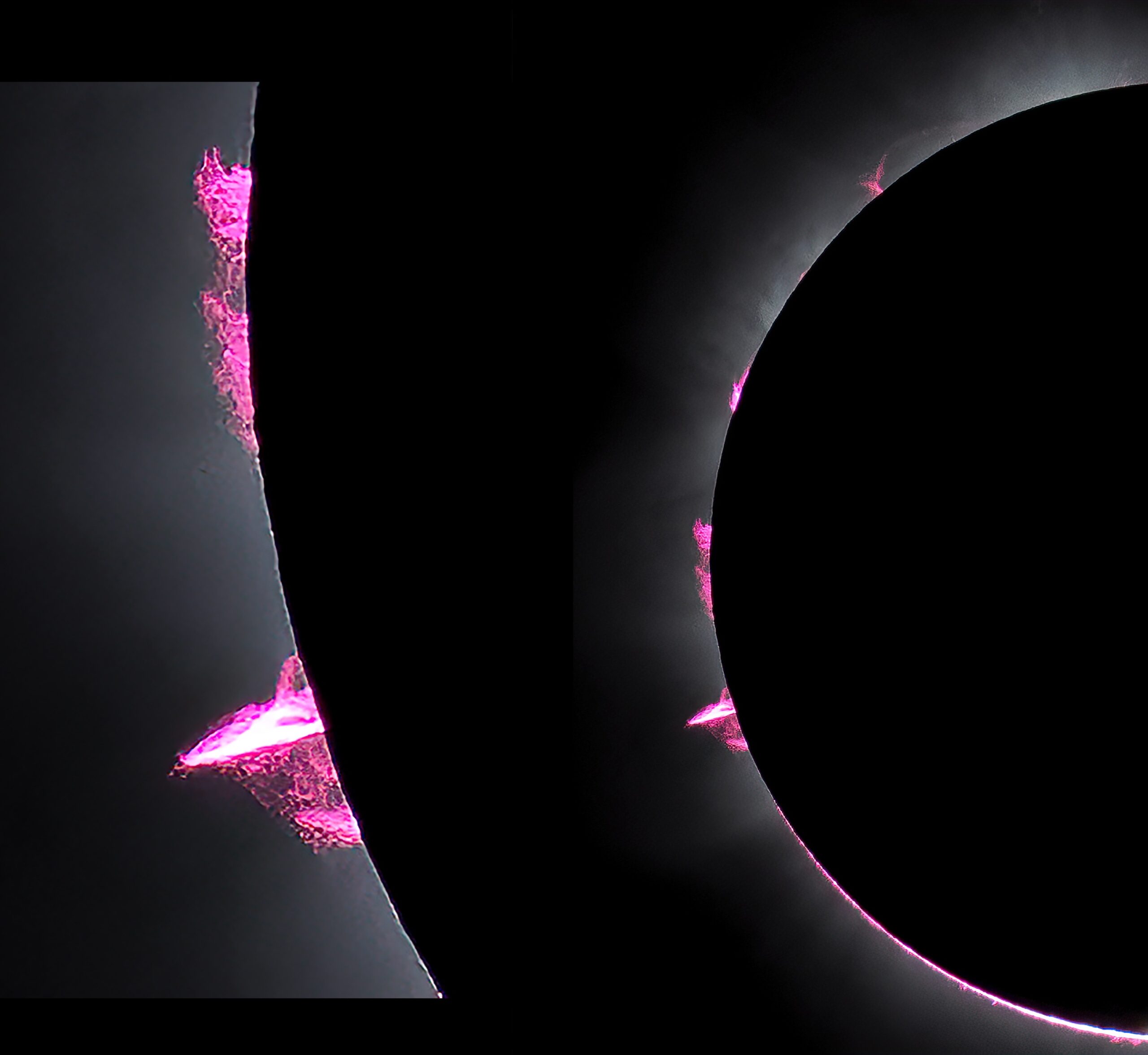 Flares of the 2023 total eclipse Sky & Telescope Sky & Telescope