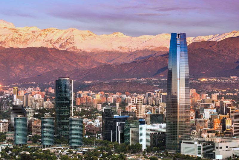 Santiago skyline