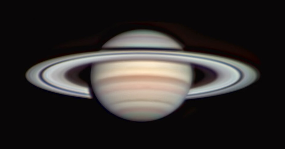 Saturnus pada 22 April 2022