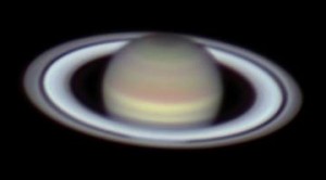 Saturn in full glory on May 15, 2015. Efrain Morales
