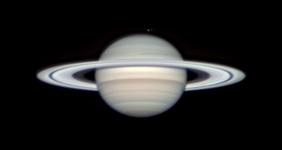 Saturn (and Dione) Aug 30, 2023