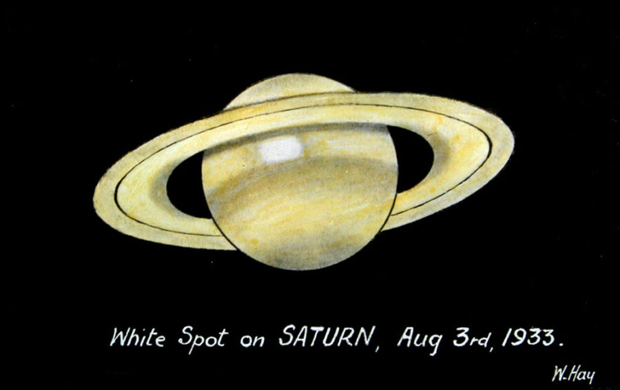 Will Hay sketch of Saturn