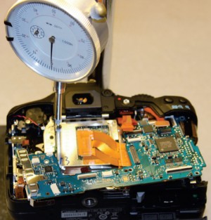 Disassembling camera body