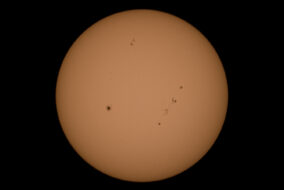 Naked Eye Sunspot - Sky & Telescope - Sky & Telescope