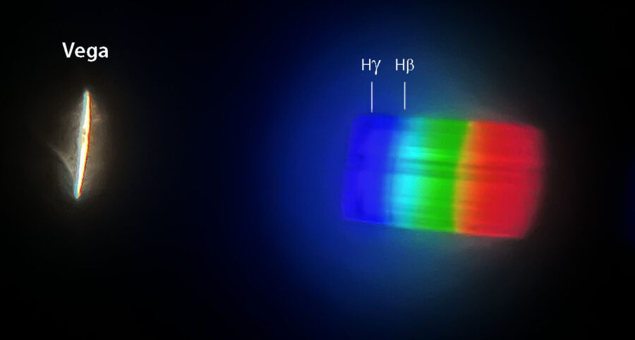 Vega spectrum