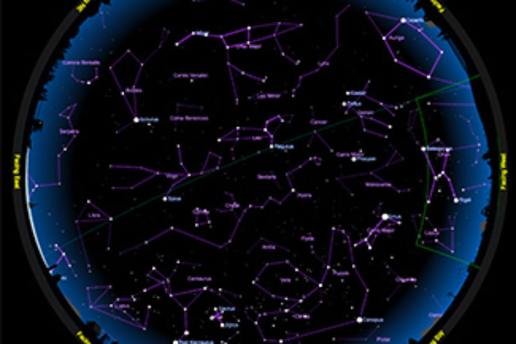 Map Of Night Sky Tonight From My Location Astronomical Tools For Observing Tonight's Sky - Sky & Telescope