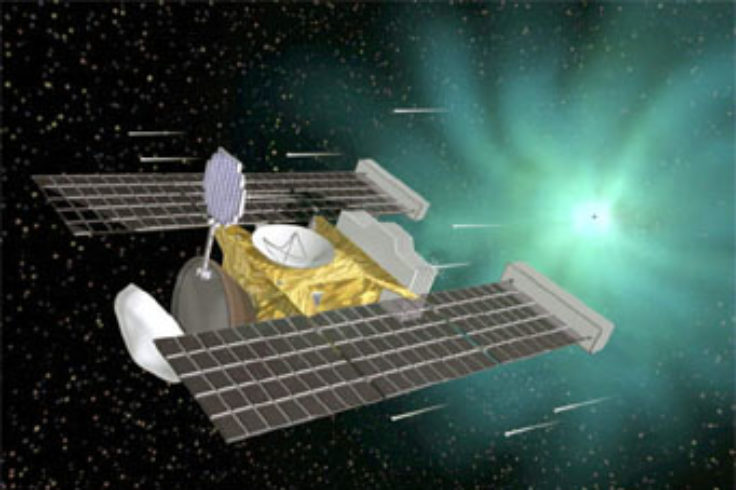 Stardust encounters Comet Wild 2