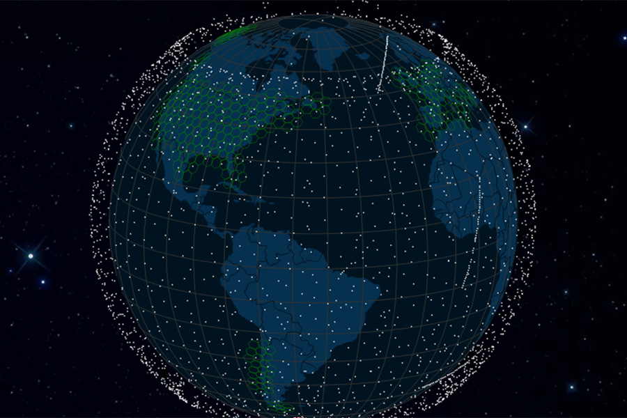 Starlink map