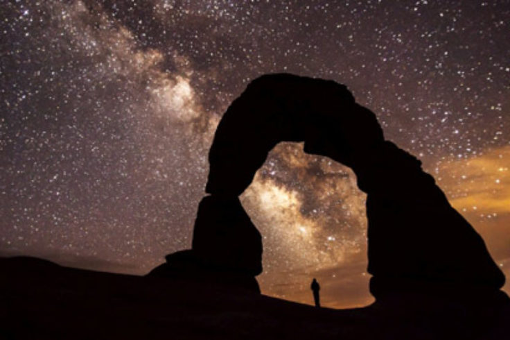 Milky Way from Arches National Park
