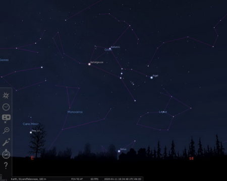 telescope control with stellarium