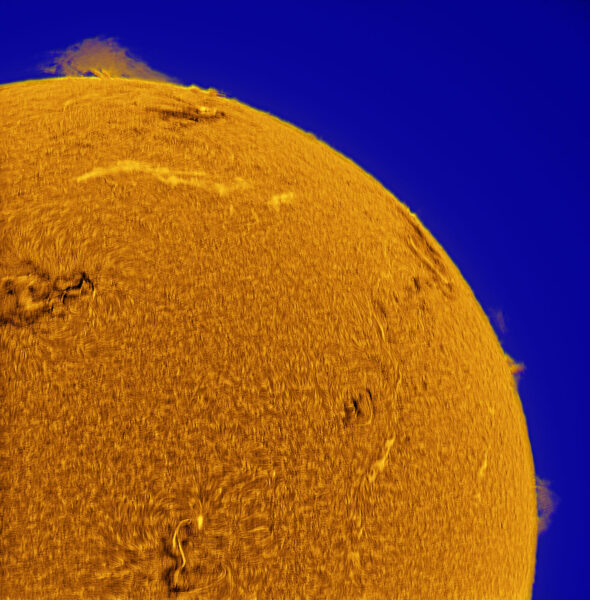 Inverted Image, Lots of Activity Sky & Telescope Sky & Telescope