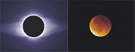 Solar & lunar total eclipse