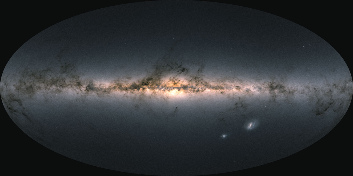Gaia map of the Milky Way
