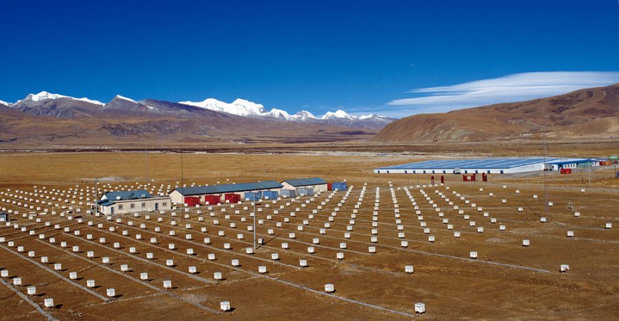 Observatoire tibétain des particules