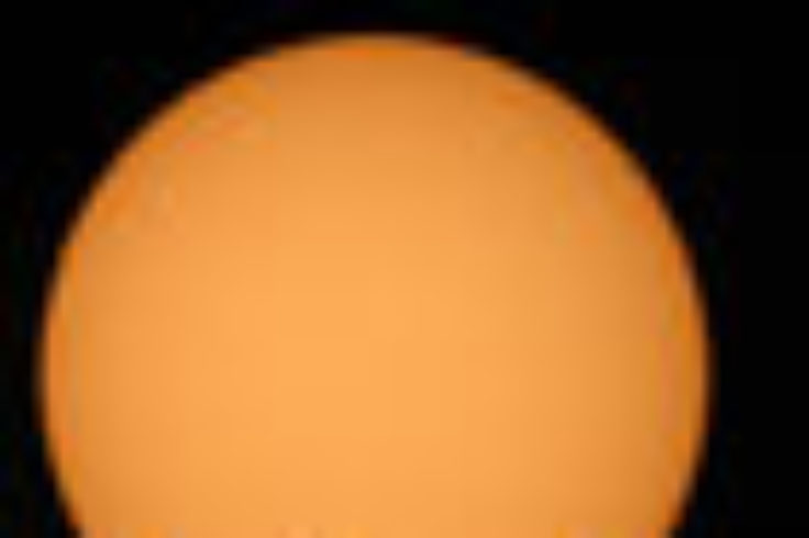 Venus transits the Sun