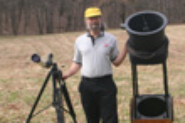 Tony Flanders's biggest and smallest telescopes.
