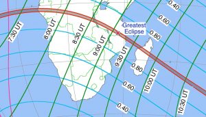 Track of Sept 1 annular eclipse