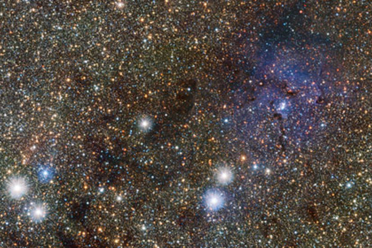 Trifid Nebula in near-infrared light