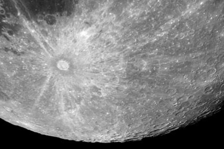 Tycho Crater, Image by Frank Barrett