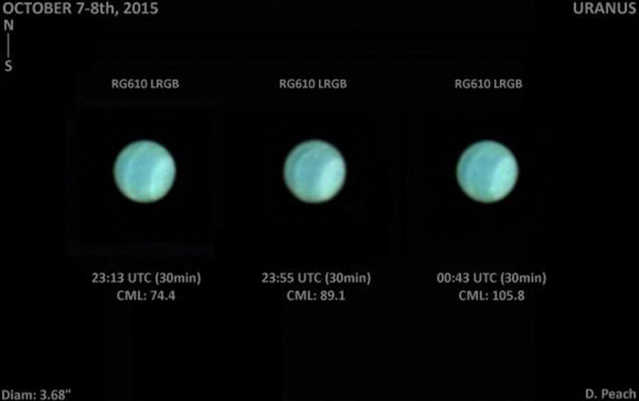 Uranus in near-infrared