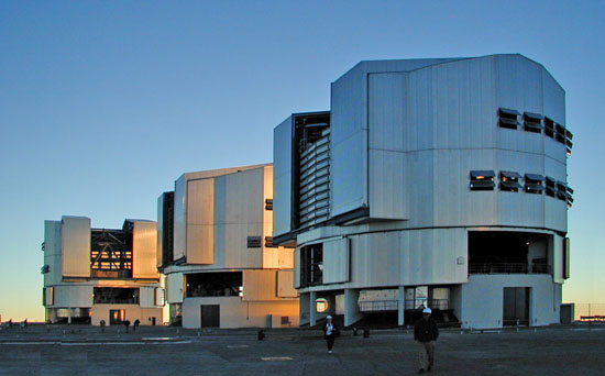 VLT at sunset