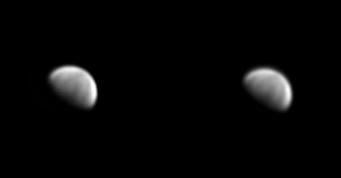 Venus in ultraviolet, April 20, 2007
