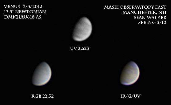 Venus on Feb. 3, 2012
