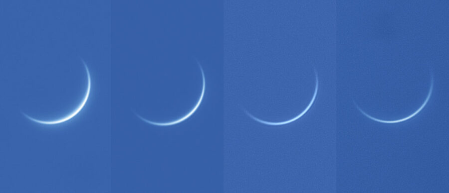 Venus near inferior conjunction