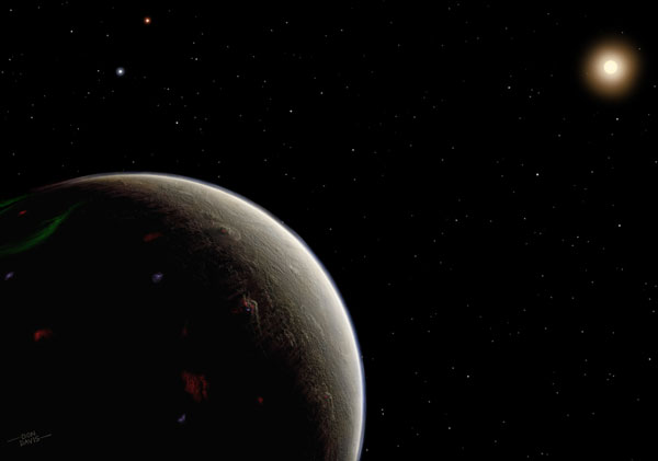 Art: A super-Earth we could call Vulcan