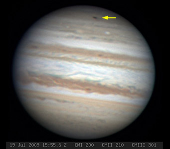 asteroid that hit jupiter