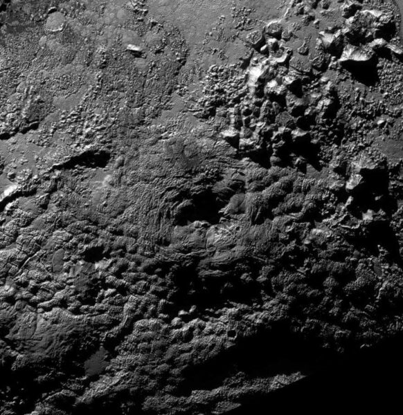 Wright Mons on Pluto