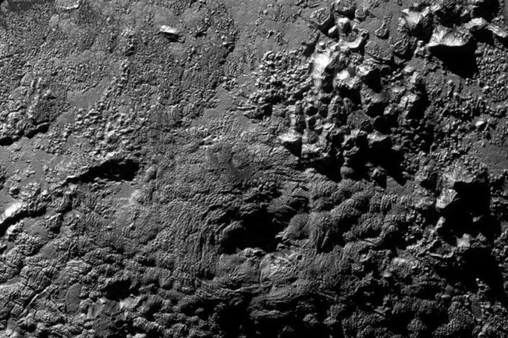 Wright Mons on Pluto